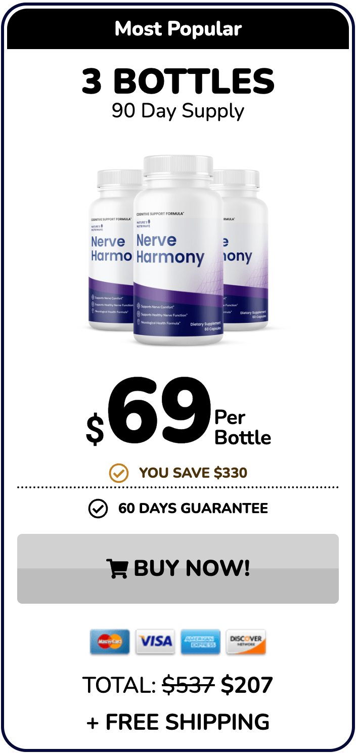 nerve relief gelatin buy now 3 bottles